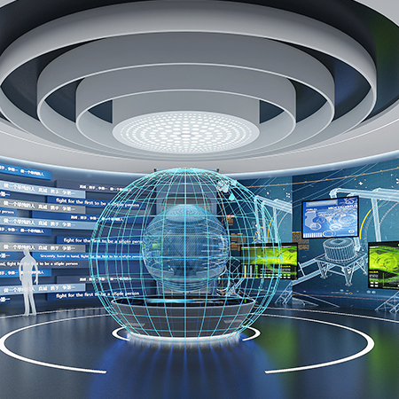 展厅展览公装工装装修众创办空间餐饮店面室内效果图